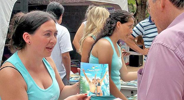 Personal de la secretaría de turismo de Santa Rosa en Misiones