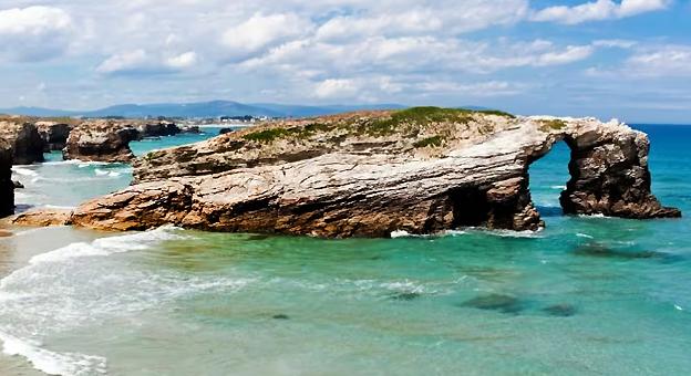 Playa de las Catedrales Lugo Galicia
