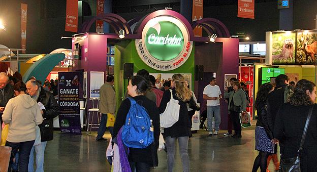 El stand institucional de Córdoba en el sector Camino del Turismo.
