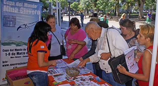Promoción Mina Clavero Campeonato de Mundial Parapente 2014