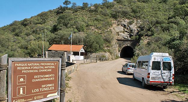 Llegada al primer tunel